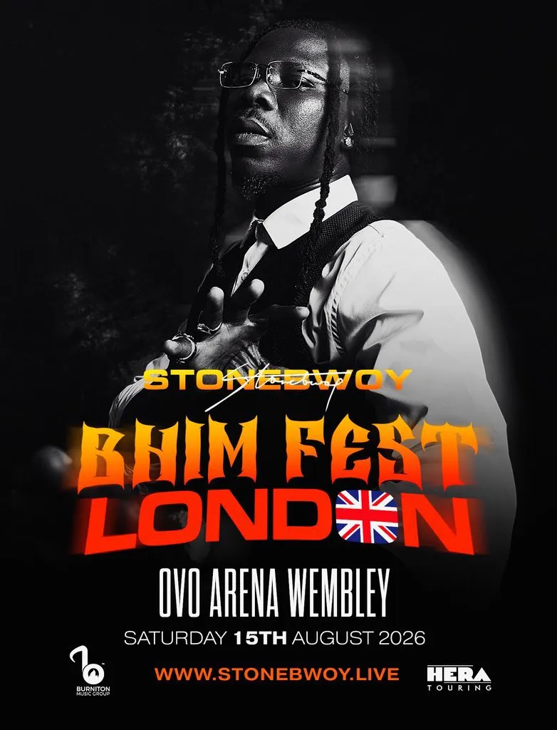 Stonebwoy in London (BHIM Fest London) 2026, Afro-Dancehall